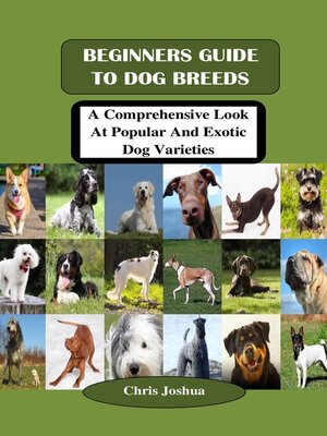cover image of BEGINNERS GUIDE TO DOG BREEDS
